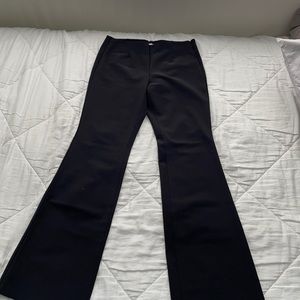 ECRU High Waisted Boot Cut Pant / Black / Size 8